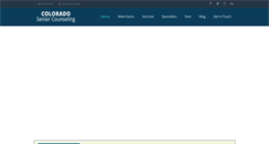 Desktop Screenshot of coloradoseniorcounseling.com