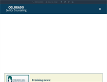 Tablet Screenshot of coloradoseniorcounseling.com